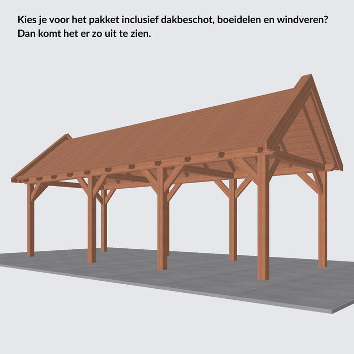 Douglas Zadeldak - 820x305cm - Volledig op Maat