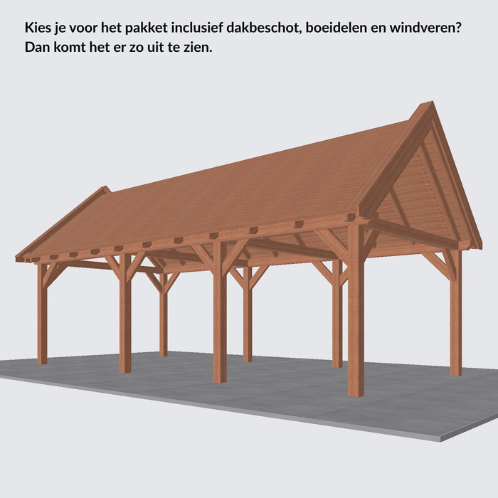 Douglas Zadeldak - 820x370cm - Volledig op Maat