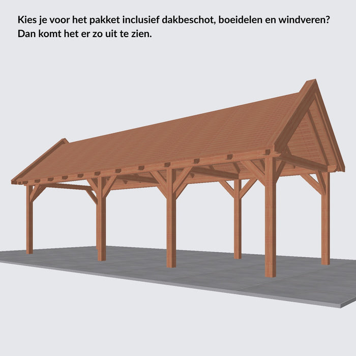 Douglas Zadeldak - 885x305cm - Volledig op Maat