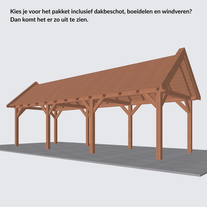 Douglas Zadeldak - 930x305cm - Volledig op Maat