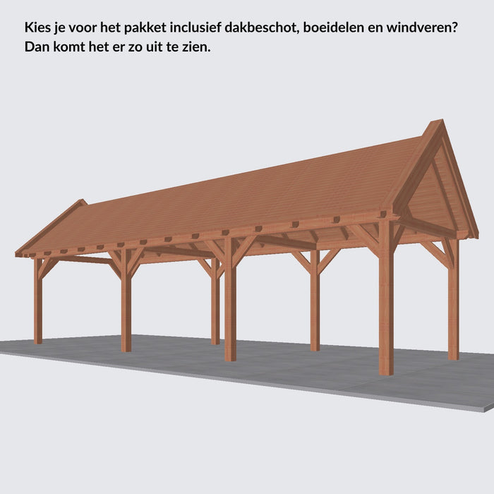 Douglas Zadeldak - 990x305cm - Volledig op Maat