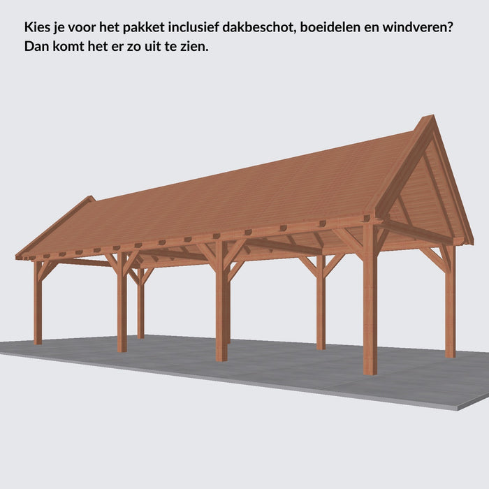 Douglas Zadeldak - 990x370cm - Volledig op Maat