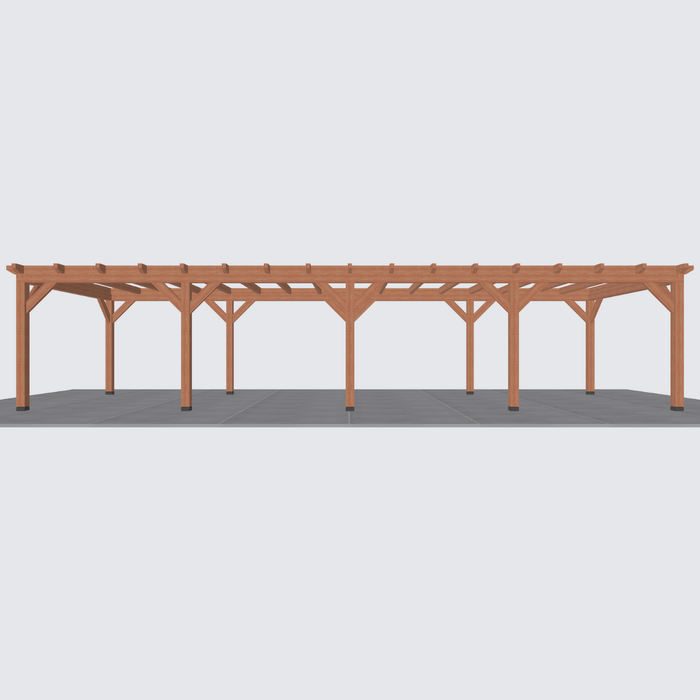 douglas overkapping bouwpakket 1220x410cm