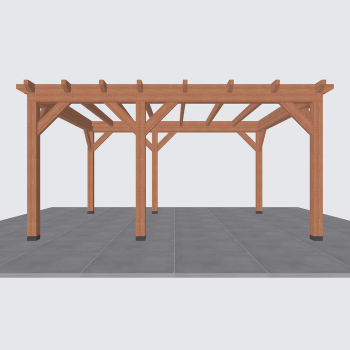 douglas overkapping bouwpakket 525x410cm