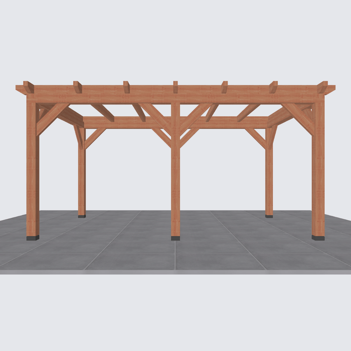 douglas overkapping bouwpakket 530x345cm