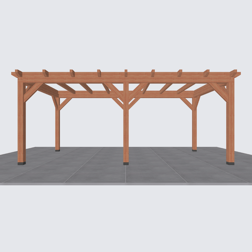 douglas overkapping bouwpakket 635x345cm