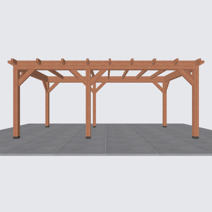 douglas overkapping bouwpakket 650x345cm