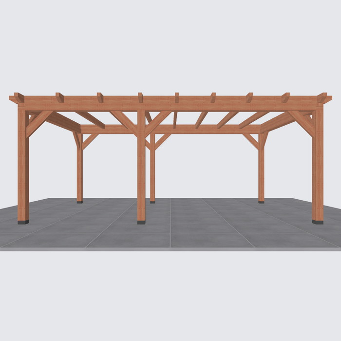 douglas overkapping bouwpakket 650x410cm
