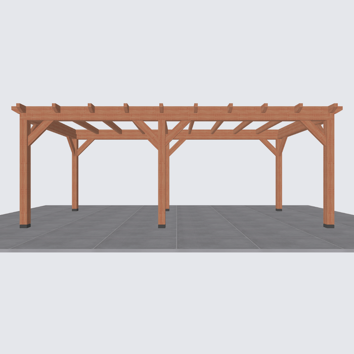 douglas overkapping bouwpakket 700x345cm