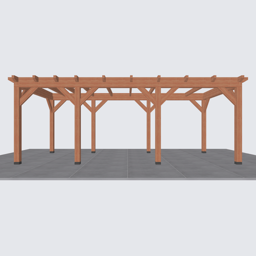 douglas overkapping bouwpakket 710x345cm