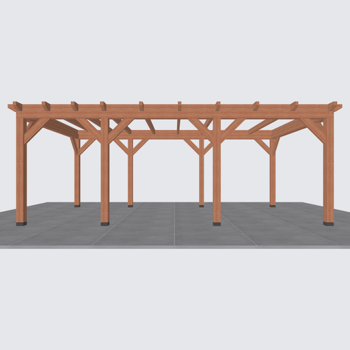 douglas overkapping bouwpakket 710x410cm