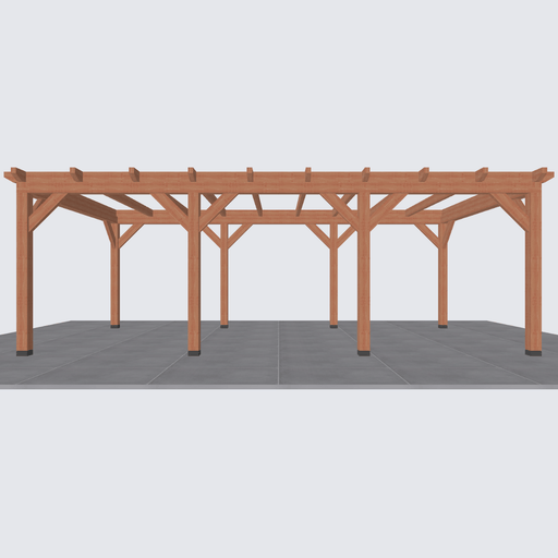 douglas overkapping bouwpakket 770x410cm