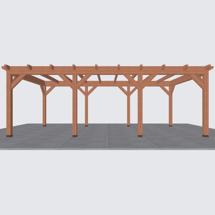 douglas overkapping bouwpakket 770x410cm