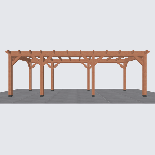 douglas overkapping bouwpakket 815x345cm