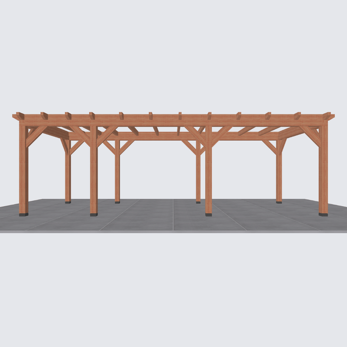 douglas overkapping bouwpakket 815x345cm