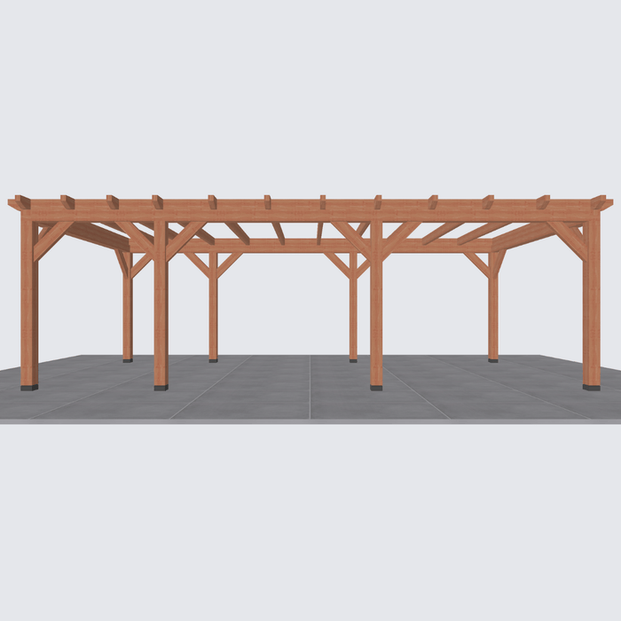 douglas overkapping bouwpakket 815x410cm