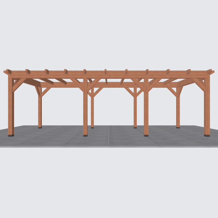 douglas overkapping bouwpakket 820x345cm