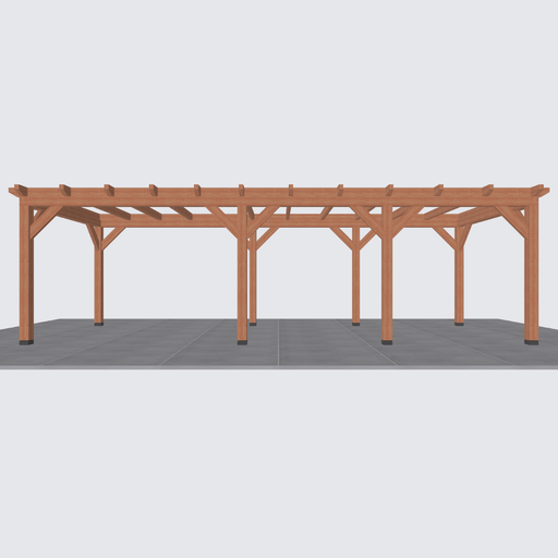 douglas overkapping bouwpakket 885x345cm