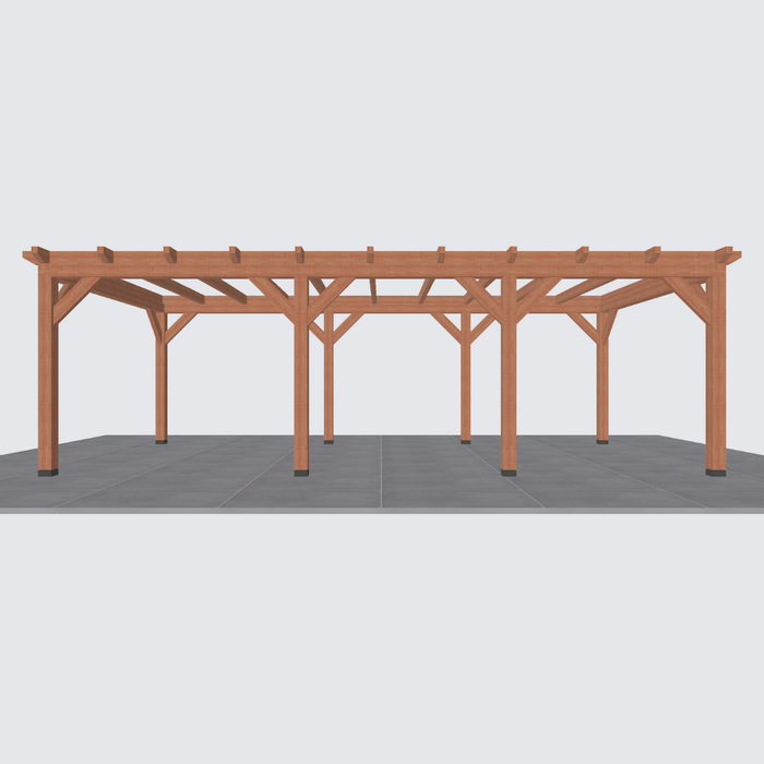 douglas overkapping bouwpakket 885x410cm