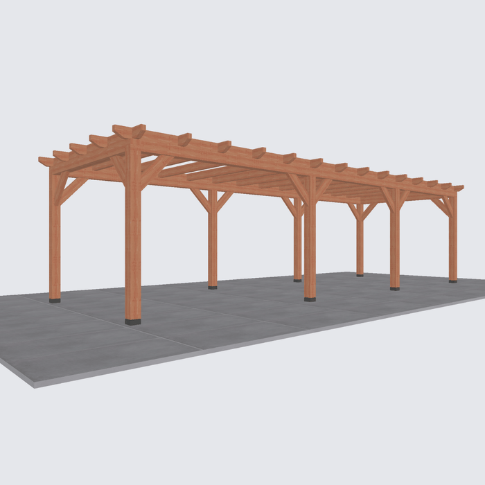 douglas overkapping bouwpakket 990x345cm