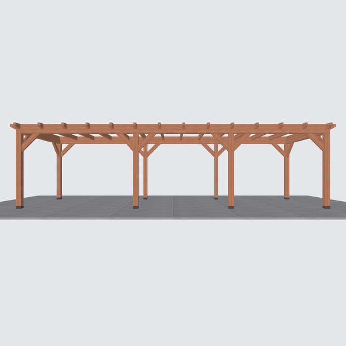 douglas overkapping bouwpakket 990x345cm