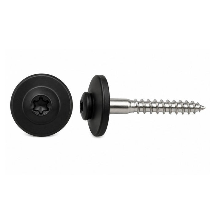 RVS Daktrim Schroeven 4,5x40mm 25st - Zwart