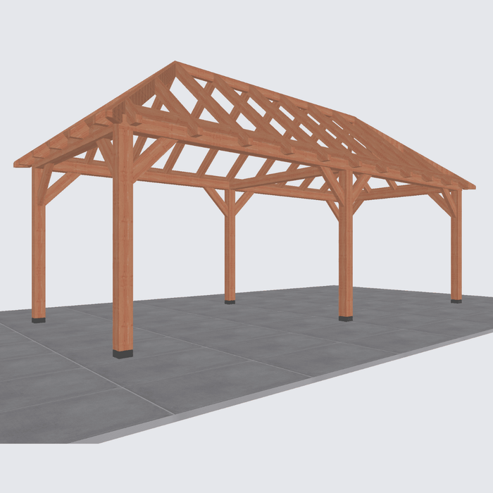 douglas schilddak constructie 725x306cm