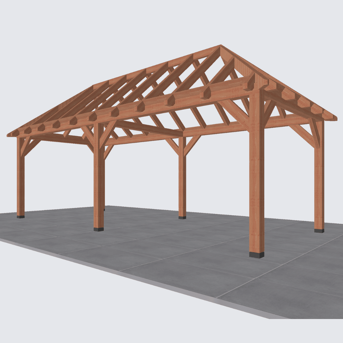 douglas schilddak constructie 725x306cm