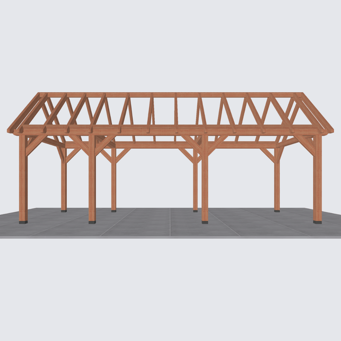 Douglas Zadeldak constructie - 815x305cm