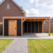 Douglas Overkapping Modern Zwart - 610x310cm - sfeerfoto