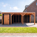 Douglas Overkapping Modern Zwart - 670x310cm - sfeerfoto