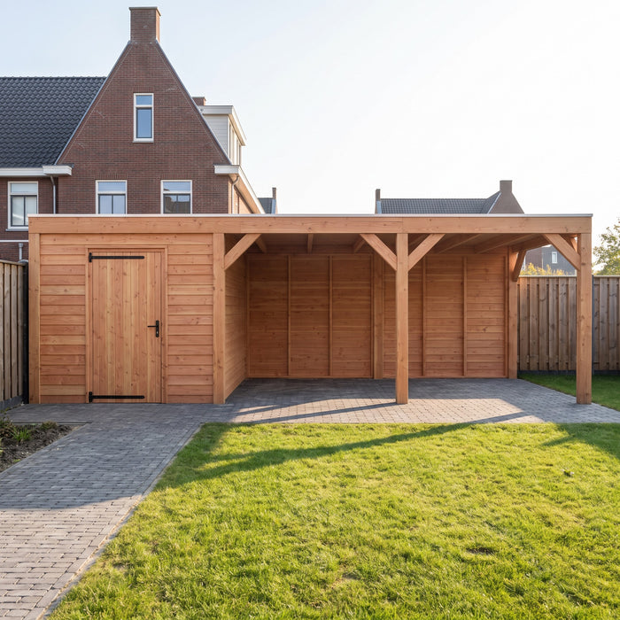 Douglas Overkapping Modern - 735x310cm - sfeerfoto