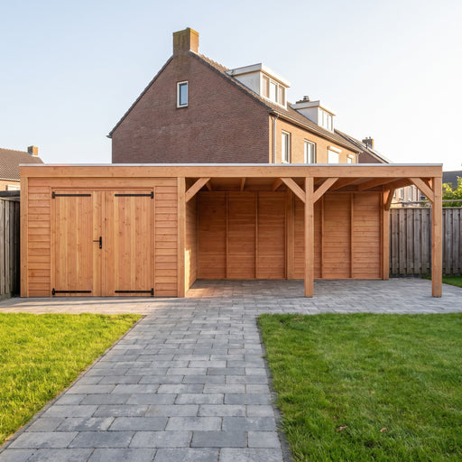 Douglas Overkapping Modern - 785x310cm - sfeerfoto