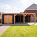 Douglas Overkapping Modern Zwart - 785x310cm - sfeerfoto
