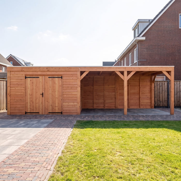 Douglas Overkapping Modern - 850x310cm - sfeerfoto