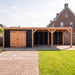 Douglas Overkapping Modern Zwart - 850x310cm - sfeerfoto