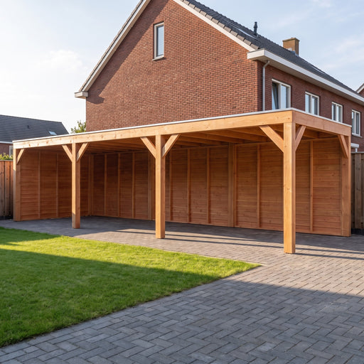 Douglas Overkapping Modern - 890x310cm - sfeerfoto