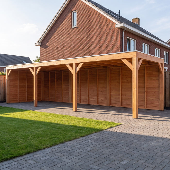 Douglas Overkapping Modern - 890x310cm - sfeerfoto
