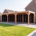 Douglas Overkapping Modern Zwart - 890x310cm - sfeerfoto