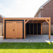 Douglas Overkapping Modern Zwart - 545x375cm - sfeerfoto