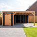 Douglas Overkapping Modern Zwart - 555x375cm - sfeerfoto