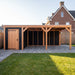 Douglas Overkapping Modern Zwart - 670x375cm - sfeerfoto
