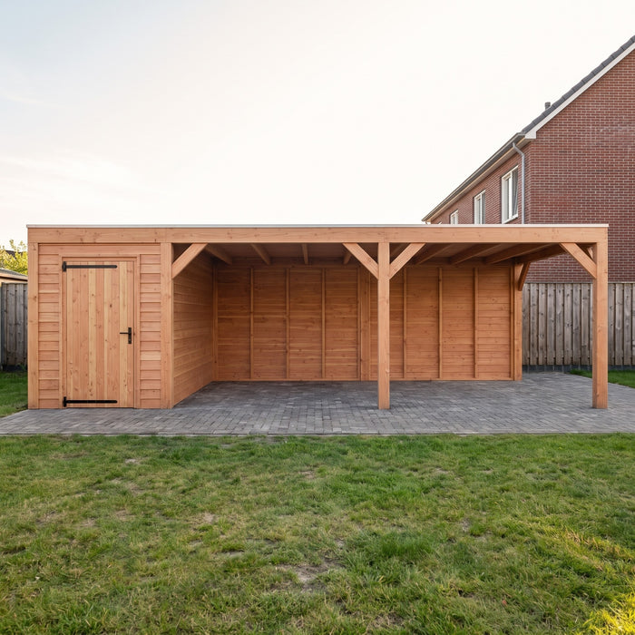 Douglas Overkapping Modern - 775x375cm - sfeerfoto