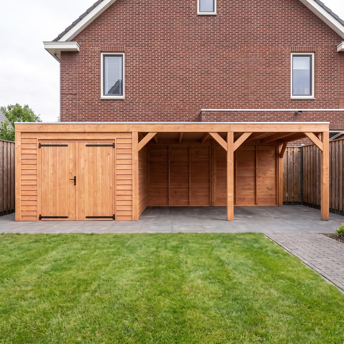 Douglas Overkapping Modern - 785x375cm - sfeerfoto