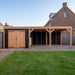 Douglas Overkapping Modern Zwart - 785x375cm - sfeerfoto