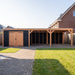Douglas Overkapping Modern Zwart - 955x375cm - sfeerfoto