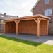 Douglas Overkapping Landelijk - 725x305cm - Volledig op Maat - sfeerfoto