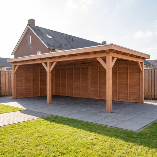 Douglas Overkapping Landelijk - 725x370cm - Volledig op Maat - sfeerfoto