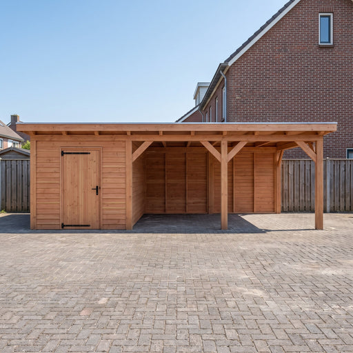 Douglas Overkapping Landelijk - 730x370cm - Volledig op Maat - sfeerfoto