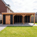 Douglas Overkapping Como Zwart - 740x335cm - sfeerfoto